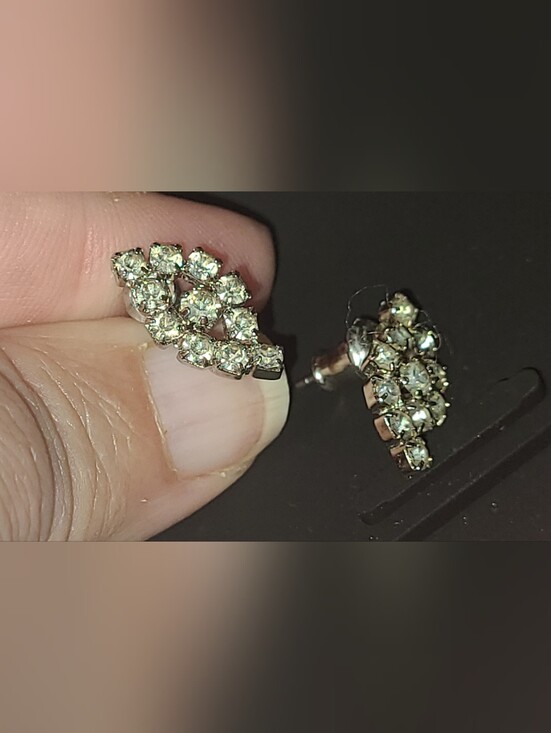 Jewelry - Crystal Cluster Stud Earrings